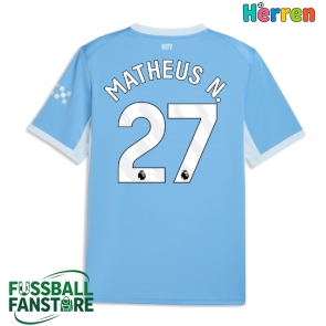Manchester City Matheus Nunes #27 Replik Heimtrikot 2026-27 Kurzarm